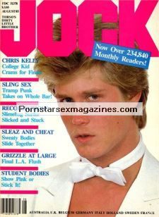 Jock Gay Magazine August 1985, Volume 1, Number 8